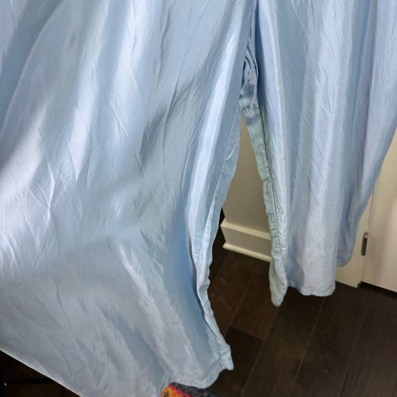 Elegant Light Blue Women's Jumpsuit - Picture 4 of 12